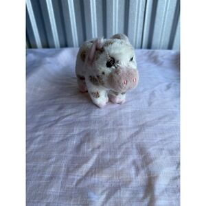 Douglas Cuddle Toys Pig‎ Plush Brown Spotted Stuffed Animal Toy